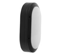 SHINEOFI para Lámpara de Pared Exterior Resistente al Agua y Antiexplosión Diseño Ovalado Moderno de Aluminio y Pc para Zonas de Alta Humedad Industrias