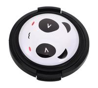 SHINEOFI para Lente de Cámara Diseño de Panda Tapa Frontal y Trasera Práctica para Protección contra Arañazos Accesorio Duradero para Fotografía al Aire y