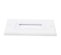 SHINEOFI Pared para Gestión de Cables con Cepillo Panel Pasacables para TV y Altavoces Duradero Color