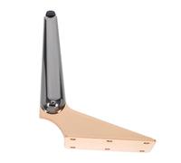 SHINEOFI Patas de Metal para Muebles Soporte Resistente Elevación contra Humedad para Sofá Mesa de Café y Armario Reemplazo Fácil y Duradero Acabado Rosa Dorado y Negro