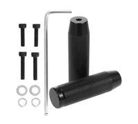 SHINEOFI Pedales Traseros 1 Par para Bicicleta de Aleación de Aluminio Negros, Antideslizantes y Resistentes 1 Par Incluido Incluido Ideales para Bicicletas de Montaña y Acrobacias