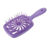 SHINEOFI Peine Desenredante Profesional Portátil para Cabello Húmedo y Seco Diseño Hueco, Material Abs y Paja de Trigo, Antiestático y Dual para Mujeres