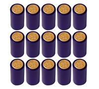 SHINEOFI Película Termorretráctil Azul Desechable Pestaña para Fácil Apertura para Sellar Botellas de Vino de Pvc Adecuado para Bodegas y Tiendas de Licores