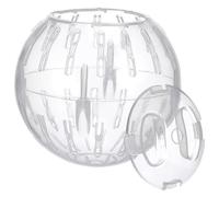SHINEOFI Pelota Transparente para Hámster de Bola Ejercicio Pequeña para Mascotas Pequeñas Fomenta Actividad Física y Salud para Hámster Jerbo y Roedores Material Seguro y Duradero Fácil