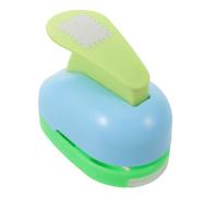 SHINEOFI Perforadora de Papel Cuadrada para Álbumes y Scrapbooking Compatibilidad y Prensado Estable de Plástico y Aleación