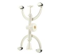 SHINEOFI Pinza Doble para Bureta de Laboratorio de Plástico Resistente Sujeción Segura sin Cubrir Escala Herramienta Ligera para Mesa de Titulación Aulas y Laboratorios Color Aleatorio