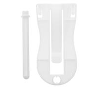 SHINEOFI Pinza Fija para Jaula de Pájaros Soporte para Hueso de Sepia Clip de Plástico ABS Duradero para Alimentación de Canarios Periquitos y Loros Comedero de Jaula Práctico para