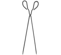SHINEOFI Pinzas Metálicas para con Diseño Antideslizante y Longitud Extendida para Fogata y Cocina en Estufa de Leña Uso en Hogar