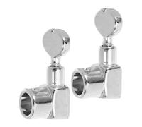 SHINEOFI Pinzas para agujas de máquina de coser, clips metálicos para agujas, accesorios de máquina de coser para uso doméstico, 2 piezas, colocación segura de la aguja, costura precisa