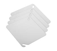 SHINEOFI Placas De Cubierta De Caja Eléctrica De Acero Inoxidable Cuadradas 4 Piezas Certificadas Flexibles Para Caja De Conexiones Eléctricas Uso Doméstico y Profesional