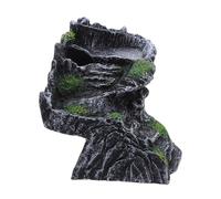 SHINEOFI Plataforma Flotante de Resina para Tortugas de de Sol Mejorada Refugio Seguro y Rampa de Acceso Suave Plataforma para Acuario y Pequeña Isla para Tortugas Acuáticas