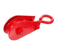 SHINEOFI Polea Pequeña de Acero A3 0,2t Rueda de Tracción Simple para Elevación Industrial, Accesorios de Entrenamiento de Fuerza y Uso en Talleres, Hogar y Gimnasio