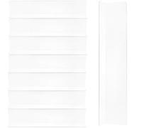 SHINEOFI Protector de Jaula para Mascotas Pequeñas 8 Piezas 35X7 CM Transparente PVC Flexible Recortable para Jaulas de Cobayas y Hámsteres Bloqueo Antipolvo para Corralitos
