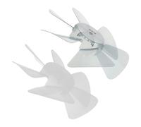 SHINEOFI Reemplazo de Aspas de Ventilador de Pie y Mesa de 10 Pulgadas, 2 Piezas de Pp Silenciosa para Decoracion Verano y Repuestos Ventilador Techo