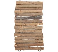 SHINEOFI Refugio de Madera para Reptiles Plataforma de Tortuga para Acuario y Terrario Escondite DIY para Pequeños Reptiles Cueva Decorativa para Hábitat de Mascotas Soporte Resistente y