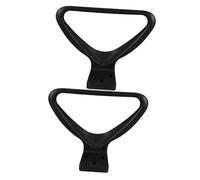 SHINEOFI Reposabrazos De Plástico para Silla 2 Piezas De Repuesto para Silla De Oficina Soporte Ergonómico Fácil Instalación para Sillas Giratorias Ejecutivas.