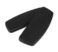 SHINEOFI Reposabrazos para Silla de Oficina Resistentes Presión Tapones de Brazo de Plástico Triangular para Sillas Compatibles con de Escritorio y Gaming de Almohadillas Duraderas para