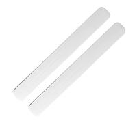 SHINEOFI Rieles para Cajones Autoadhesivos de Plástico, Guías Deslizantes Resistentes y Silenciosas, Montaje sin Taladro para Muebles y Gabinetes, Uso Doméstico