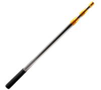SHINEOFI Rodilla de Acero Inoxidable Reforzada para Pesca Soporte Telescópico Resistente para Trampas de Cangrejos y Camarones Mango Antideslizante Portátil para Pesca