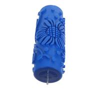 SHINEOFI Rodillo De Pintura Impreso De Pared Patrón De Goma, Textura De Relieve Floral, Herramienta Creativa Para Decoración Del Hogar, Rodillo Para Pintar Paredes, Bricolaje, 1 Unidad