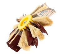 SHINEOFI Rueda de Lijado de Fibra de Sisal para Pulidora Eléctrica Tamaño Estándar Papel de Lija para Muebles de Madera Accesorio Abrasivo para Ranuras y Acabado Profesional