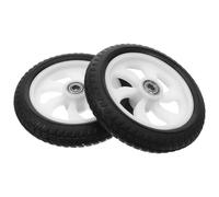 SHINEOFI Ruedas de Repuesto y Protección del Suelo 2 Piezas para Carrito de Amplia Compatibilidad para Uso en Interiores y Reemplazo de de Supermercado