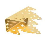 SHINEOFI Servilletero Independiente de Acero Inoxidable Color Dorado Diseño Árbol de Navidad Dispensador de Servilletas para Cocina Mesa de Comedor y Bar Soporte para Servilletas de