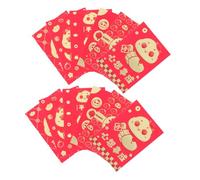 SHINEOFI Sobres Para Dinero y Cartas 60 Sobres Rojos Bonitos Motivos Del Año De La Serpiente Tradición China y Suerte