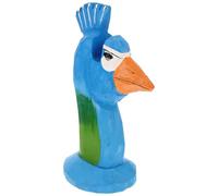 SHINEOFI Soporte de Madera para Gafas Diseño de Ave Exótica, Expositor Decorativo Artesanal, Soporte Multiusos para Gafas de Sol y Oficina, Accesorio Original para Escritorio y Hogar