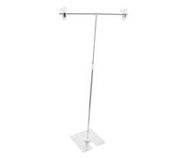 SHINEOFI Soporte de para Fotografía Forma de T Ajustable Mini Marco de Acero Inoxidable para Sesiones de Fotos de Joyería y Objetos Pequeños Resistente y Fácil de
