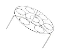 SHINEOFI Soporte de Vapor de Acero Inoxidable para 1 a 7 Huevos Diseño Multifuncional y Alta Resistencia para Cocina Pot-in-pot y Uso Diario Varios estilos