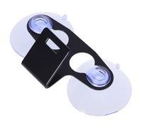 SHINEOFI Soporte de Ventosa de Plástico para Radar de Coche Ajustable y Compatible con Sistemas de Navegación Base Estable para Parabrisas o Salpicadero Accesorio Electrónico Automotriz