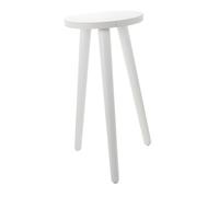 SHINEOFI Soporte Elevadas Madera Macetas 3 para de Apoyo Puntos Blanco de y Estante Manteniendo para Plantas de Interior Adecuado para Sala Entrada