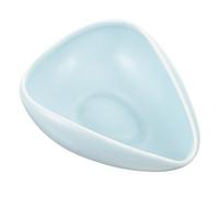 SHINEOFI Soporte para Cuchara de Cerámica Azul Reutilizable, Bandeja Pequeña para Servir, Reposacucharas Estable para Cocina y Cafetería, Accesorio Funcional para Uso Diario y Barra de