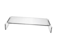 SHINEOFI Soporte para Monitor de Teclado Oficina Pantalla conejera Soporte de Teclado Inclinado Base Escritorio suporte pc Soporte para Laptop Soporte de computadora Acrílico Transparent