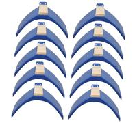 SHINEOFI Soporte para Palomas De Madera Grande 10 Piezas, Perchero Multifuncional para Loros y Aves Pequeñas, Accesorio Seguro y Estable para Jaula, Juguete y Estante De Entrenamiento