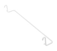 SHINEOFI Soporte para Panel Perforado Blanco de Acero Inoxidable para Paños y Toallas de Papel Colgador Extensible Compatible Tableros Estándar Accesorios para Banco de Trabajo y