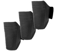 SHINEOFI Soporte para Teléfono Celular para Correr 3 Piezas Banda Elástica Antideslizante y Ajuste Seguro, Bolsa Negra para Ejercicios al Aire Libre