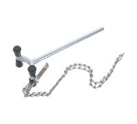 SHINEOFI Soporte Robusto para Laboratorio con Diseño Ajustable de Diámetro, Fabricado en Acero Inoxidable Plata para Fijar Matraces y Vasos en Experimentos de Cromatografía y Química