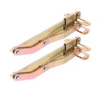 SHINEOFI Soportes Plegables para Cama de Masaje 2 Piezas Bisagras Ajustables Multinivel de Acero Resistente Soporte para Mesa Elevable y Reposabrazos Mecanismo para Muebles Industriales