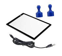 SHINEOFI Tablero De Copia Retroiluminado De Luz Portátil Con Luz Led Magnética Para Trazar Bocetos Para Artistas y Diseñadores