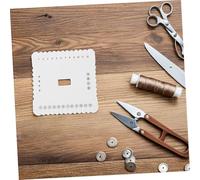 SHINEOFI Tablero de Cuadrado con Espuma y Alfombrillas de Bloqueo Incluye Placas y Alfileres de Posicionamiento para Manualidades Pulseras y Proyectos DIY Casa y