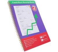 SHINEOFI Talonario de Recibos de Papel 2,8x1,9 Cm para Pequeñas Empresas, Libro de Facturas Comerciales Formato de Dos Partes, Cuaderno Portátil para Gestión de Pedidos y Control