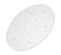 SHINEOFI Tapa Redonda Antiescape para Acuario de 20 Cm, Cubierta Transparente de Acrílico Resistente, Placa Protectora para Pecera, Accesorio para Evitar Saltos de Peces en Casa y Oficina