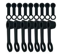 SHINEOFI Tapones Antipolvo de Goma para Purgadores de Frenos 25 Unidades Tamaño Estándar Color Negro Compatibles Válvulas de Purga de Motos y Coches Protección contra Polvo y Residuos