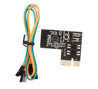 SHINEOFI Tarjeta de Botón de Encendido Remoto para Pc Diseño Compacto y Portátil Control Fácil de Encender y Reiniciar Compatible Ordenador