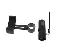 SHINEOFI Telescopio Monocular Ultra Claro De Pared para Vida Silvestre Monocular De Viaje 2000X Adaptador Universal para Teléfono Portátil Color Negro