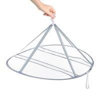 SHINEOFI Tendedero Colgante de Malla para Secar Ropa, Correas de Sujeción y Diseño Plegable, Adecuado para Viajes y Espacios Pequeños