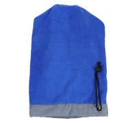 SHINEOFI Toalla de Baño Ajustable para Mascotas Pequeñas, Franela Absorbente Azul para Hurones, Hámsteres y Conejillos de Indias, Bolsa Secadora Cómoda y Práctica para Secado Rápido