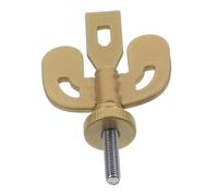 SHINEOFI Tope de Puerta Auto Caja Fuerte Viajar as Cerradura portátil Portable Door Lock Cerradura de la Puerta de la del Hotel Cerradura de Puerta de Hotel portátil Acero Golden